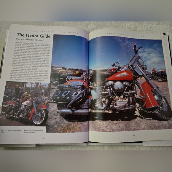 Harley-Davidson The Legend By Grant Leonard Coffee Table Book - Picture 7 of 16